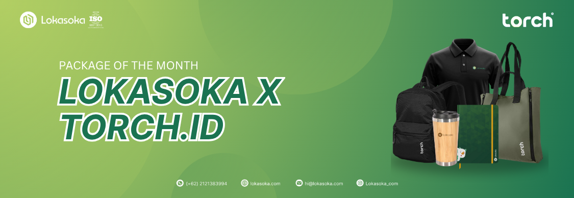 Gratis ongkir hingga 500K & gratis desain hanya di Lokasoka