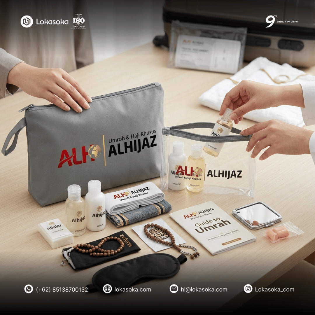 Custom Paket Travel Kit di Lokasoka