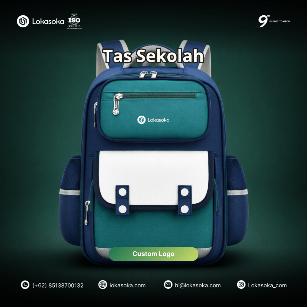 Butuh vendor untuk custom tas dan perlengkapan sekolah?