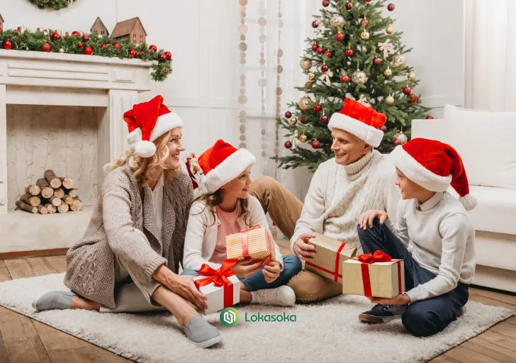 Jadikan kegiatan Natal Anda menjadi momen spesial bersama hadiah-hadiah dari Lokasoka