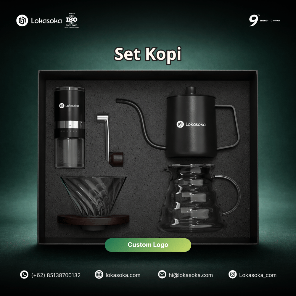 Custom Coffee Set untuk Corporate Gift