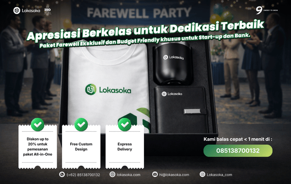 Promo Paket Farewell Party dan Corporate Gift khusus untuk Start-up dan Bank