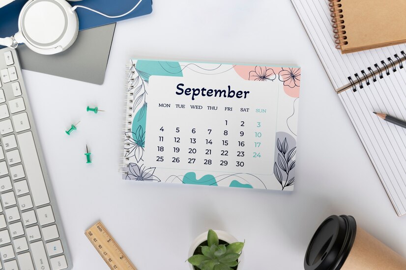 Desain Kalender Meja Unik dan Kreatif