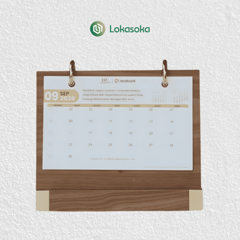 Kalender Kayu jadi Media Eksklusif Bank & BUMN dalam Strategi Branding