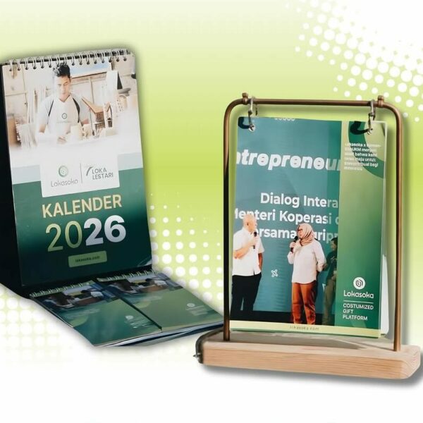 Kalender Custom Perusahaan 2026: Souvenir Awal Tahun Paling Dicari