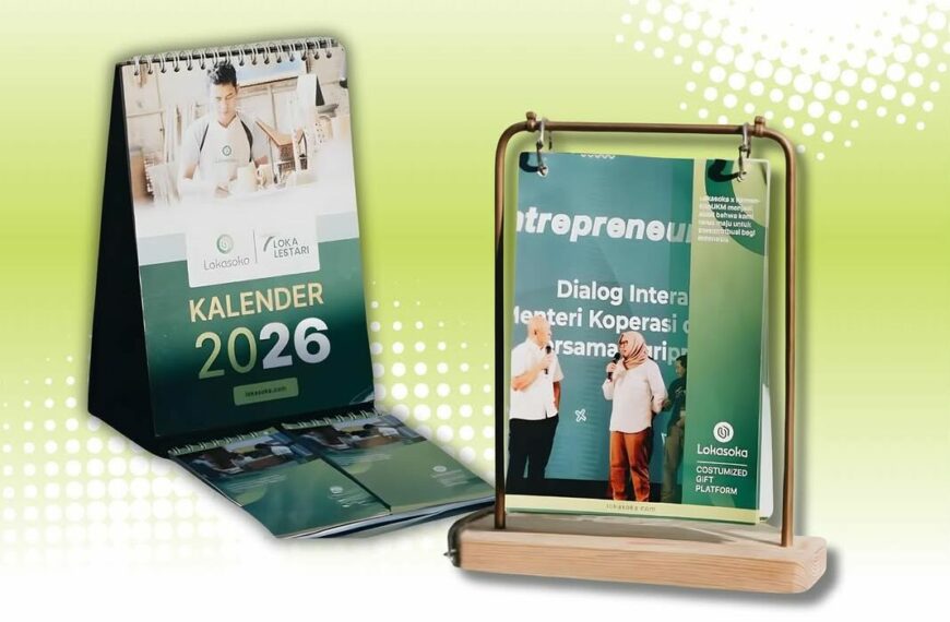 Kalender Custom Perusahaan 2026: Souvenir Awal Tahun Paling Dicari