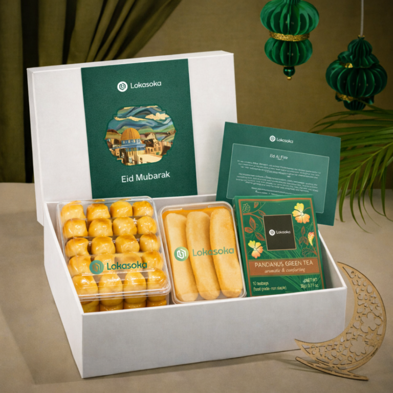 Bukan Hampers Kue Kering Biasa, Ini 9 Kue Kering Lebaran dengan Packaging Eksklusif dari Lokasoka