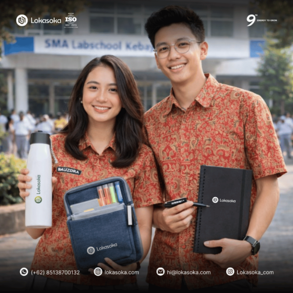 Meriahkan Momen Back to School dengan Perlengkapan Sekolah Custom untuk Peserta Didik Baru