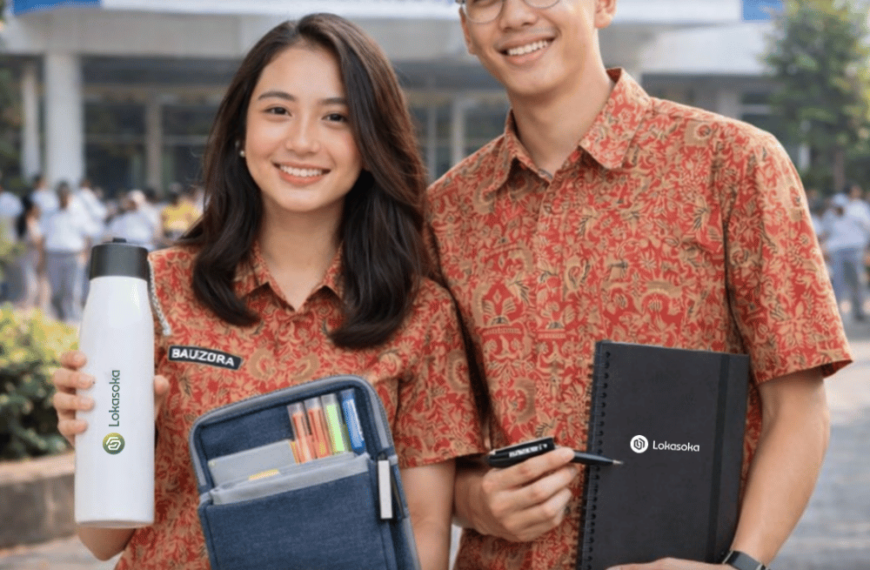 Meriahkan Momen Back to School dengan Perlengkapan Sekolah Custom untuk Peserta Didik Baru
