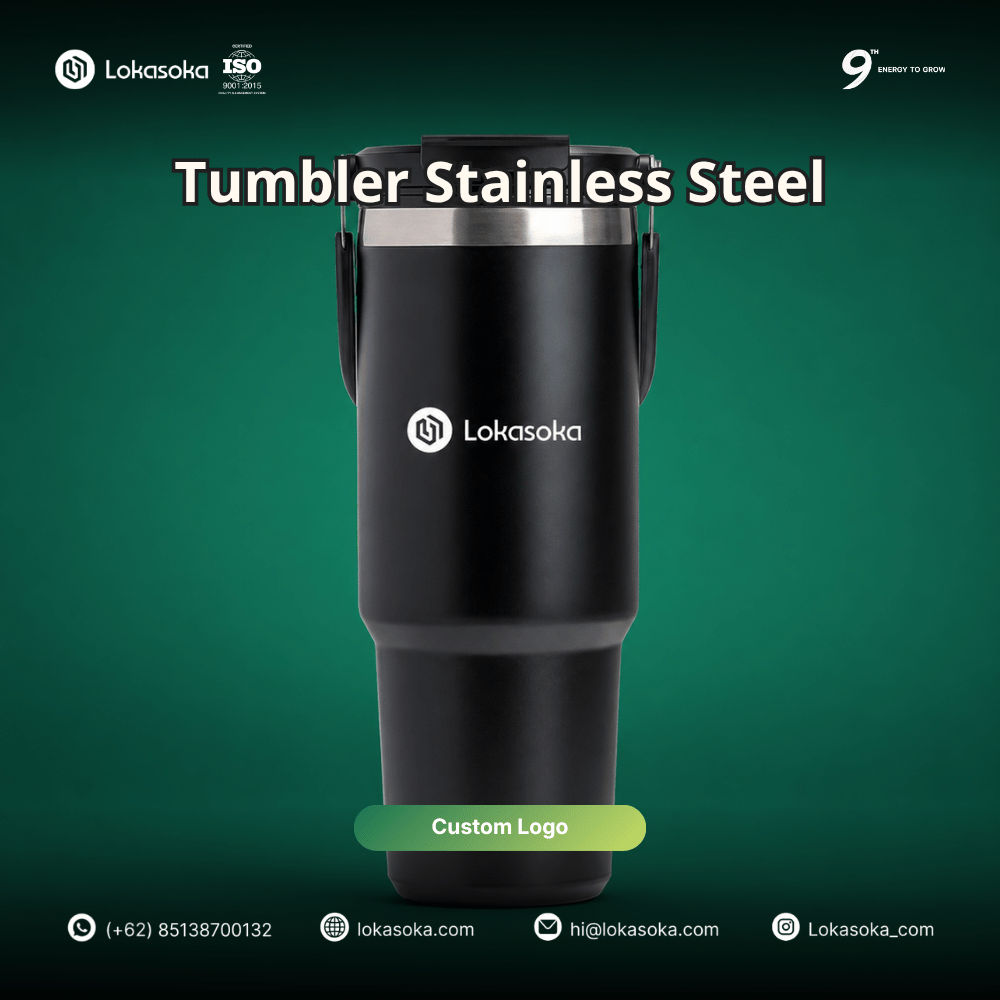 Paket corporate gift box eksklusif dari Lokasoka dengan proses produksi cepat 3-5 hari dan layanan gratis desain untuk kebutuhan perusahaan.