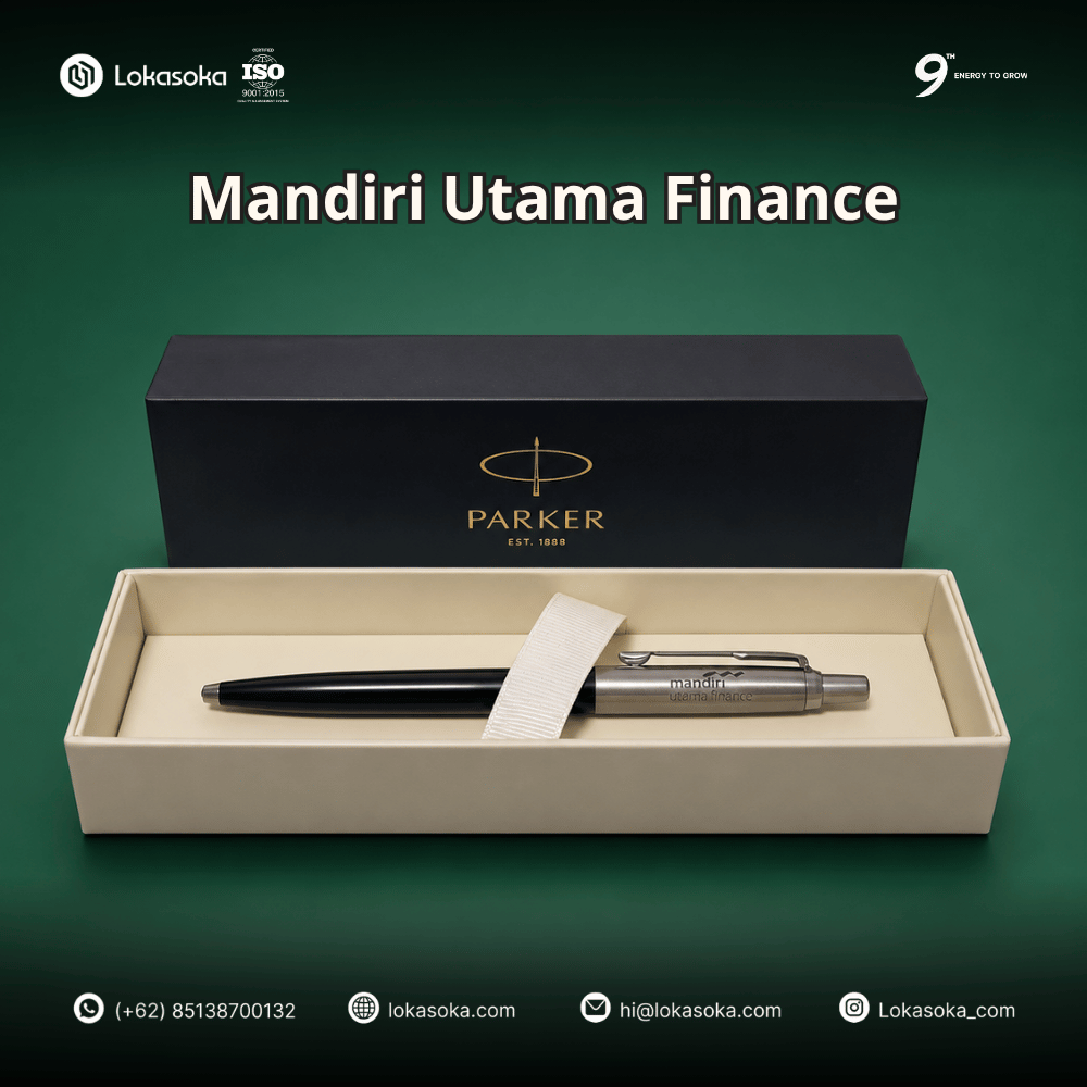 Custom Pulpen Ekslusive oleh Mandiri Utama Finance di Lokasoka