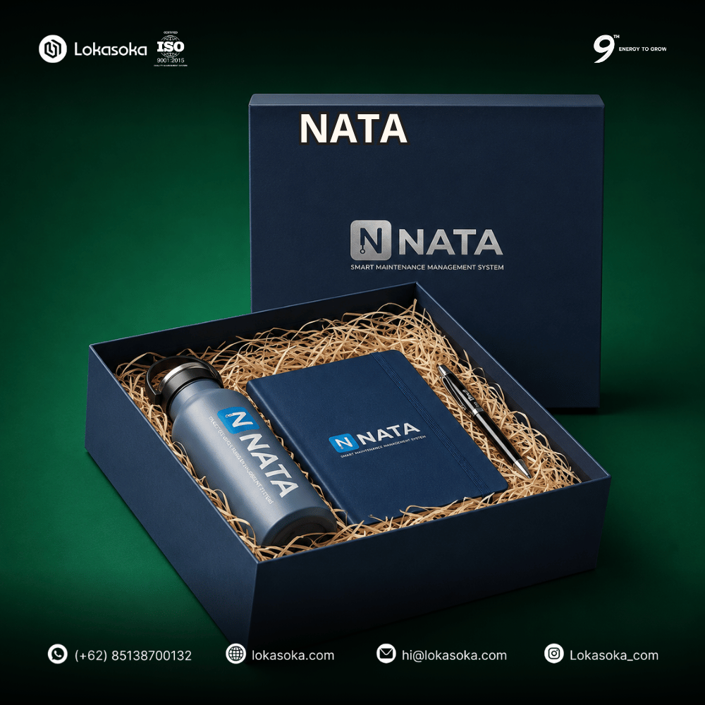 Custom corporate gift untuk klien dan nasabah perusahaan Anda di Lokasoka