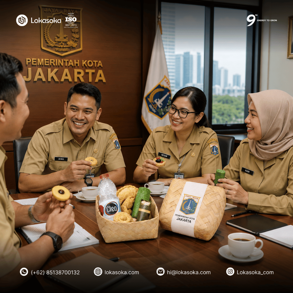 Lokasoka menerima pesanan snackbox untuk seminar, rapat, dan workshop area Jabodetabek