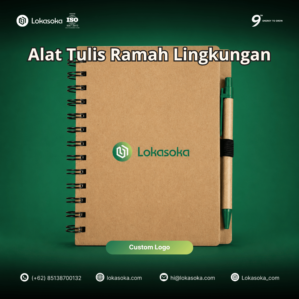 Custom totebag untuk seminar kir ramah lingkungan di Lokasoka