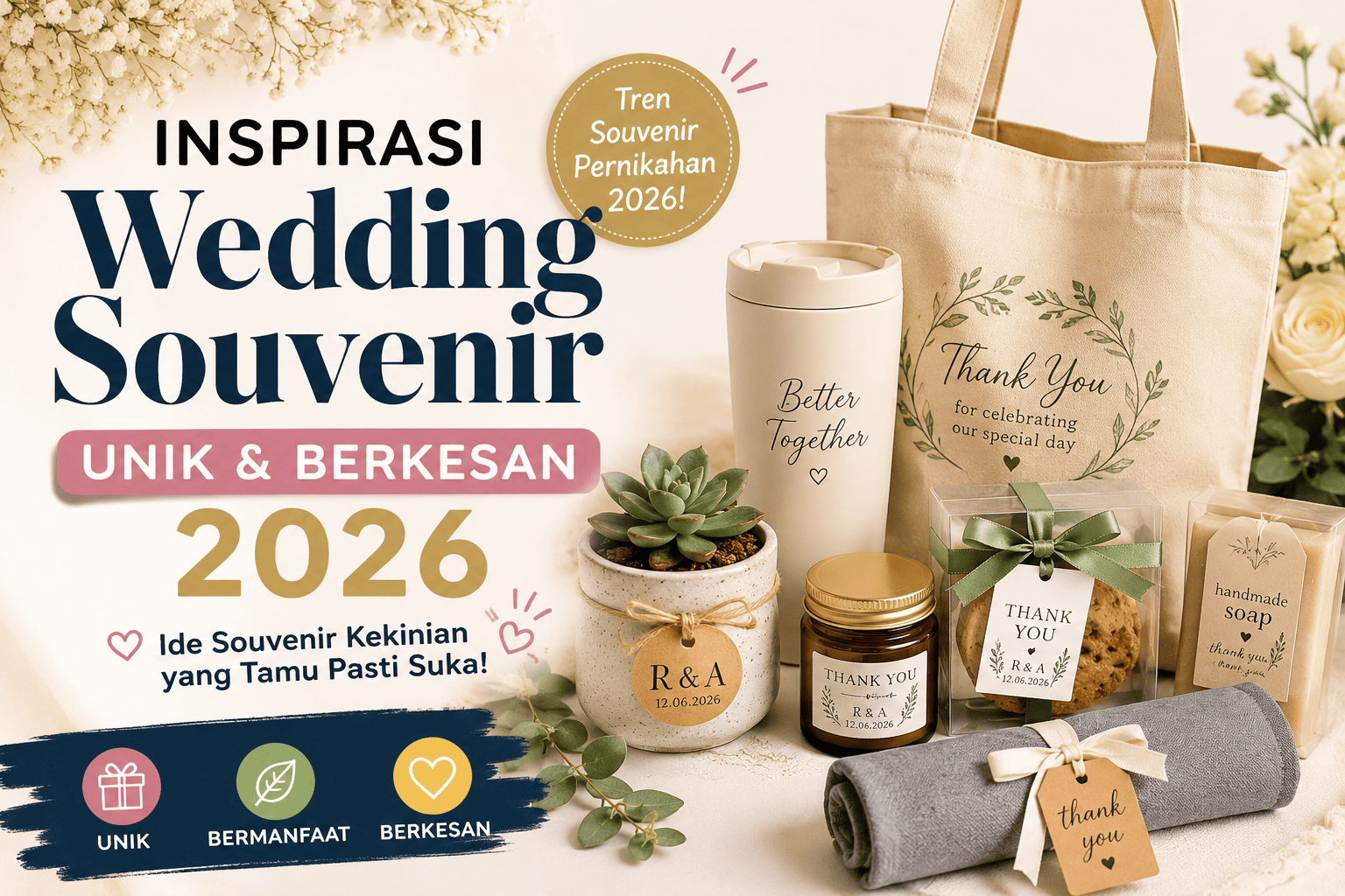Inspirasi Wedding Souvenir 2026