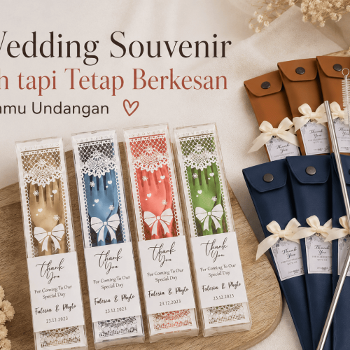 10 Wedding Souvenir Murah tapi Tetap Berkesan untuk Tamu Undangan