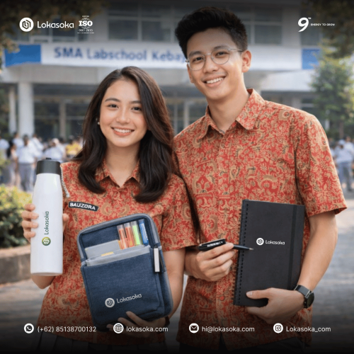 Meriahkan Momen Back to School dengan Perlengkapan Sekolah Custom untuk Peserta Didik Baru