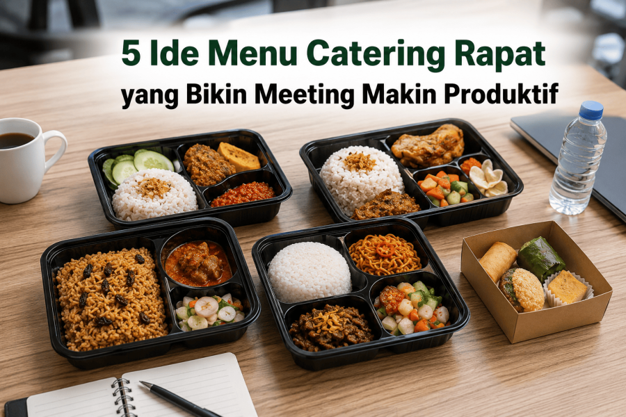 5 Ide Menu Catering Rapat yang Bikin Meeting Makin Produktif