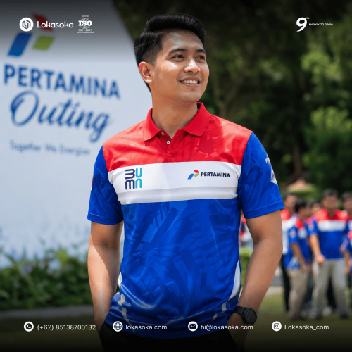 Custom Kaos Polo Sport untuk Event Perusahaan di Lokasoka