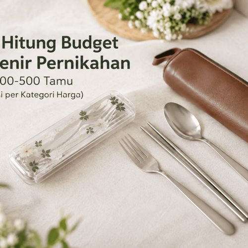 Cara Hitung Budget Souvenir Pernikahan untuk 100-500 Tamu + Simulasi per Kategori Harga