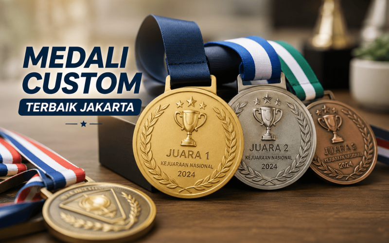 Cari Medali Custom Terdekat di Jakarta? Ini 5 Hal yang Wajib Dicek Sebelum Order