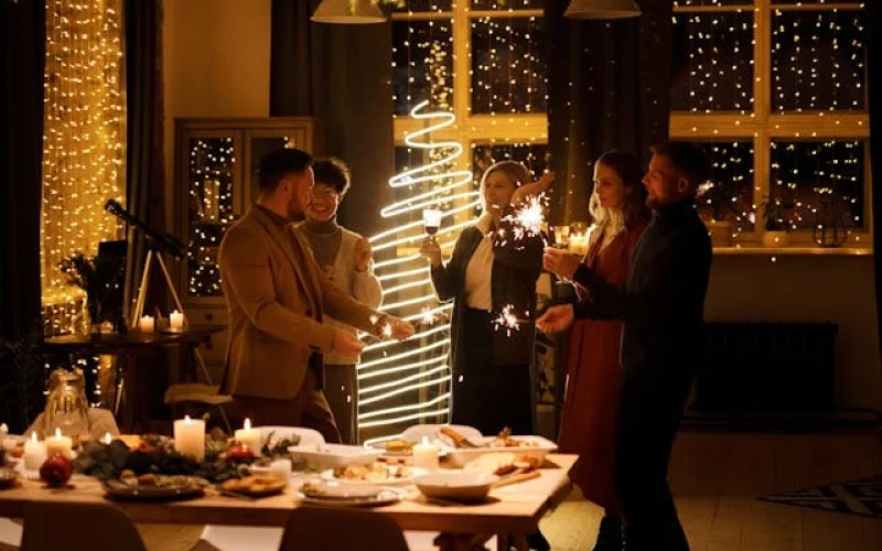 Malam Natal di kantor