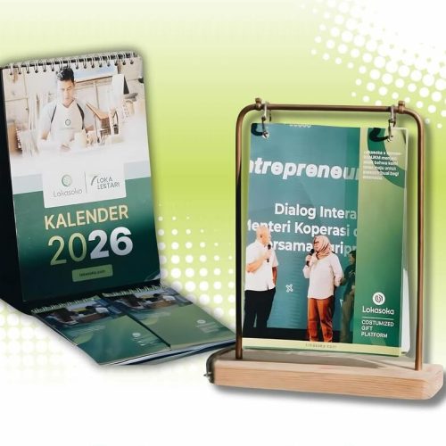 Kalender Custom Perusahaan 2026: Souvenir Awal Tahun Paling Dicari
