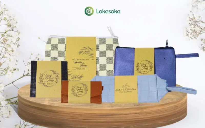 Souvenir pernikahan dari Lokasoka dengan bahan berkualitas dan harga bersaing