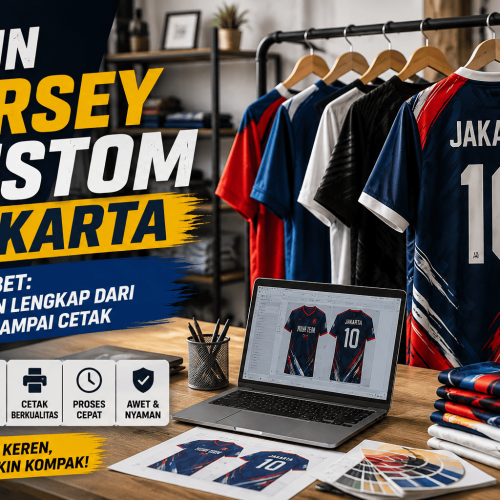 Bikin Jersey Custom Jakarta Anti Ribet: Panduan Lengkap dari Desain sampai Cetak