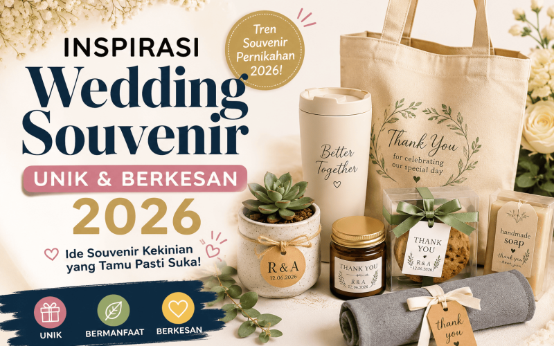 Inspirasi Wedding Souvenir 2026
