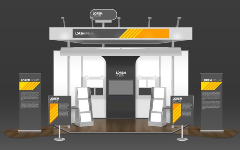 6 Tips Desain Booth Pameran yang Eye-Catching dan Bedanya Dengan Stand