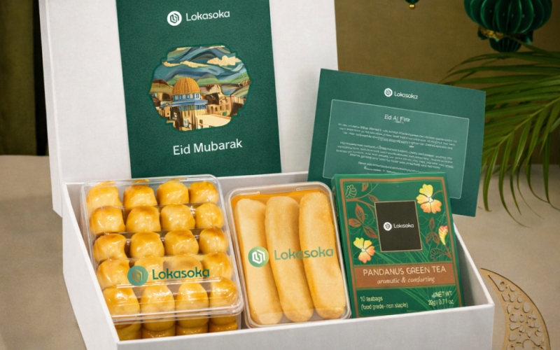Bukan Hampers Kue Kering Biasa, Ini 9 Kue Kering Lebaran dengan Packaging Eksklusif dari Lokasoka